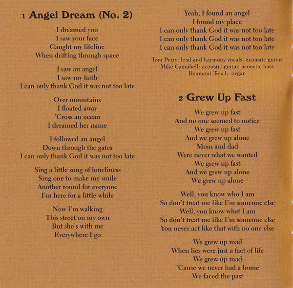 Angel Dream - Petty, Tom & The Heartbreakers