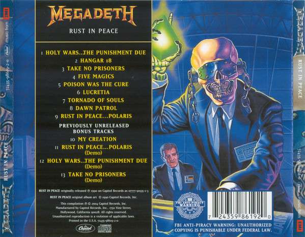 Rust in Peace [Bonus Tracks] [Remaster] - Megadeth