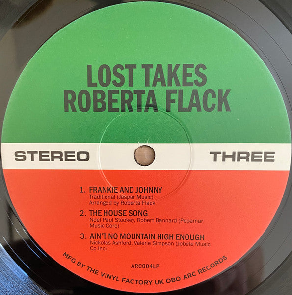Lost Takes - Flack, Roberta