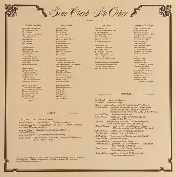 No Other - Clark, Gene