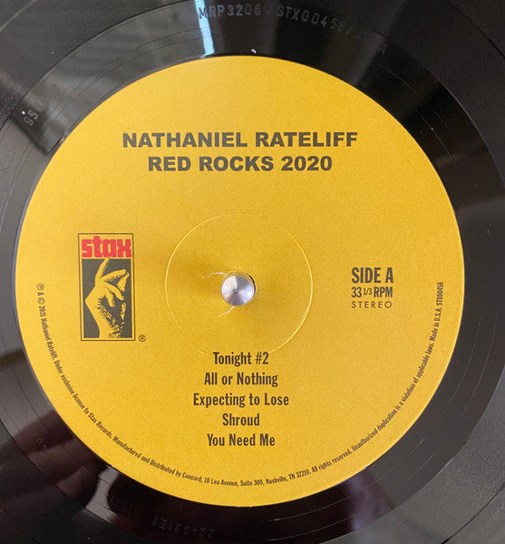 Red Rocks 2020 - Rateliff, Nathaniel