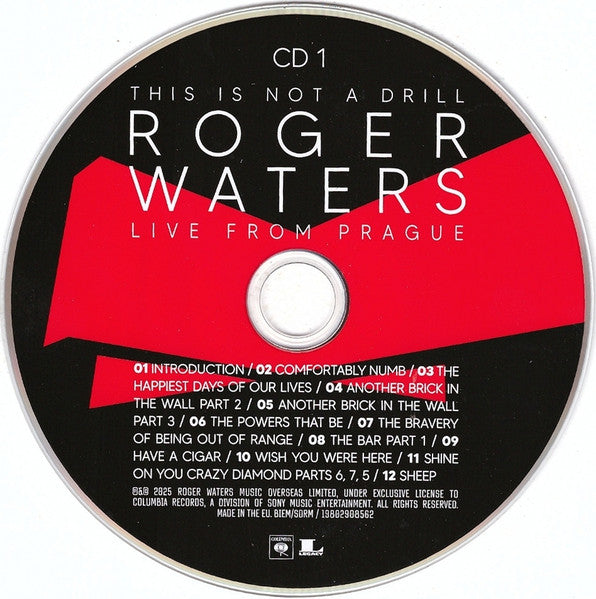 This Is Not A Drill Live From Prague - Waters, Roger