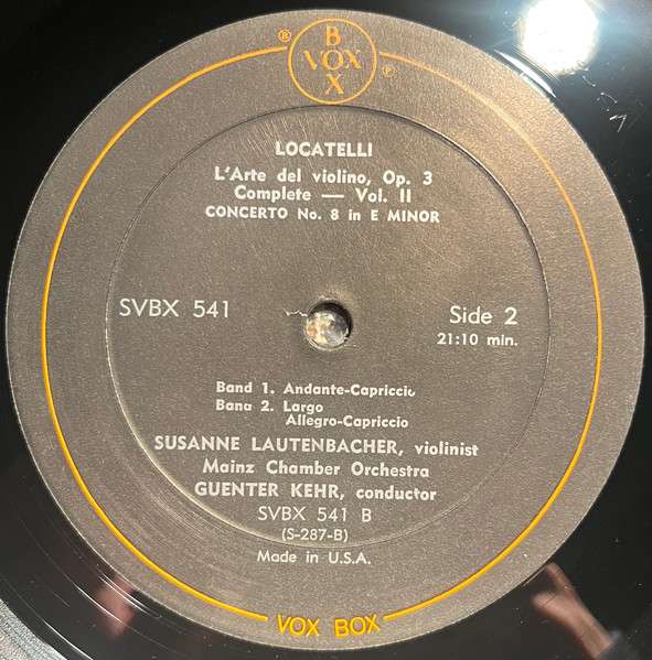 L'Arte del Violino, Vol II, Concerti 7-12 - Locatelli