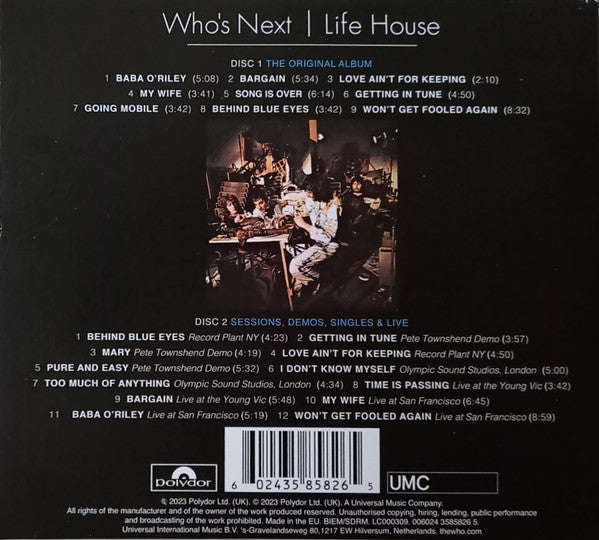 Who's Next / Life House - Who