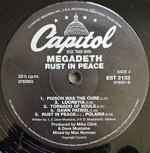 Rust In Peace - Megadeth