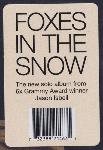 Foxes In The Snow - Isbell, Jason