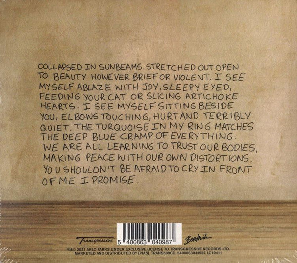 Collapsed In Sunbeams - Parks, Arlo