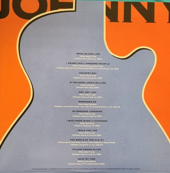 With His Hot And Blue Guitar: Sun Records 70th / Remastered 2022 [LP] - Johnny Cash