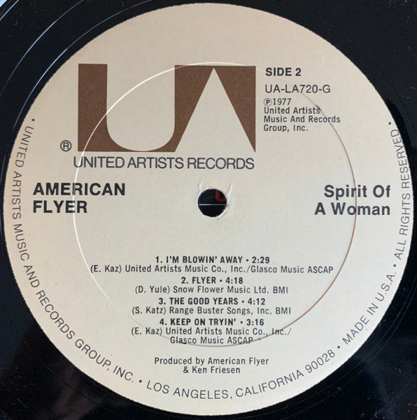 Spirit Of A Woman - American Flyer
