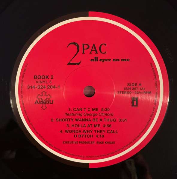 All Eyez On Me [4 LP] - 2pac