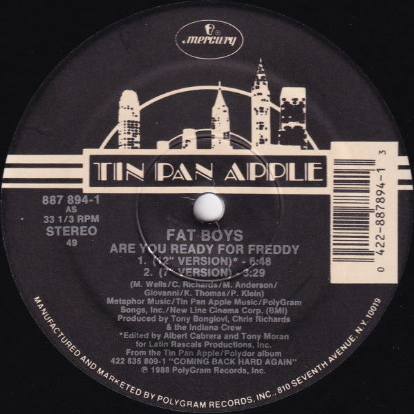 Are You Ready For Freddy - Fat Boys