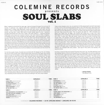 Soul Slabs Vol. 1 - Various
