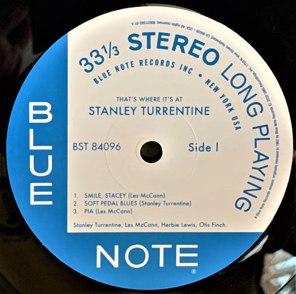 That's Where It's At - Turrentine, Stanley