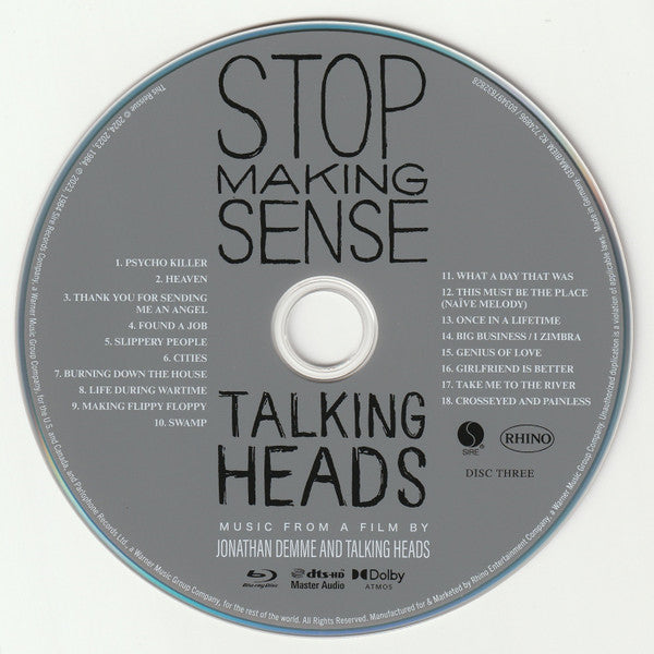 Stop Making Sense (Deluxe) - Talking Heads
