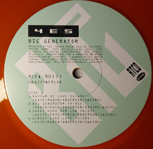 Big Generator - Yes