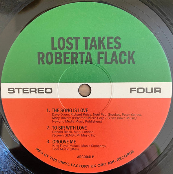 Lost Takes - Flack, Roberta