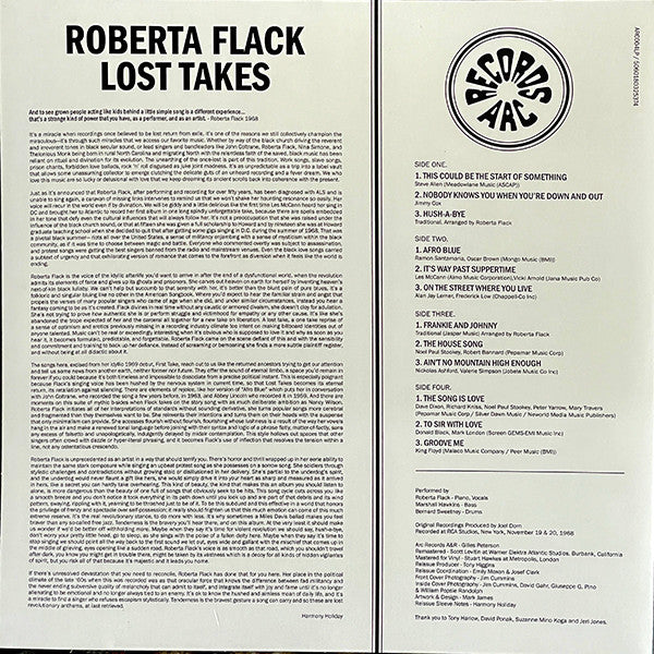 Lost Takes - Flack, Roberta