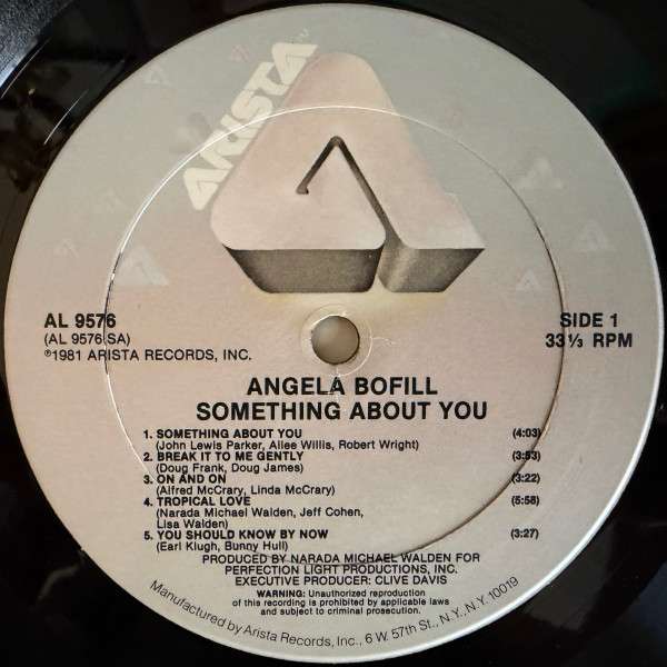 Something About You - Bofill, Angela