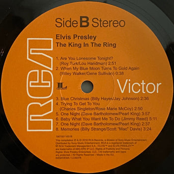 The King In The Ring - Presley, Elvis