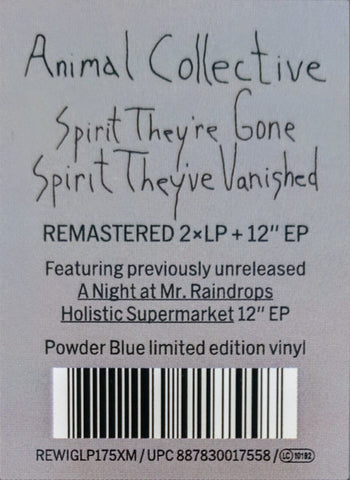 Spirit They'Re Gone, Spirit They'Ve Vanished - Animal Collective