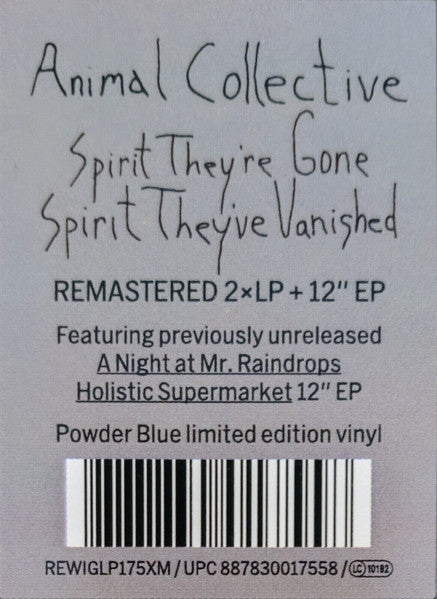 Spirit They'Re Gone, Spirit They'Ve Vanished - Animal Collective