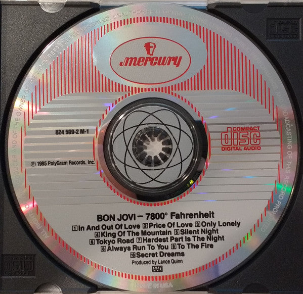 7800° Fahrenheit - Bon Jovi