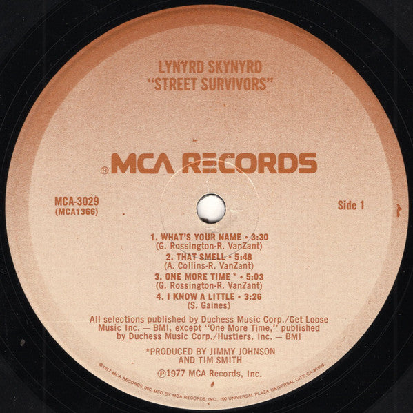 Street Survivors - Lynyrd Skynyrd