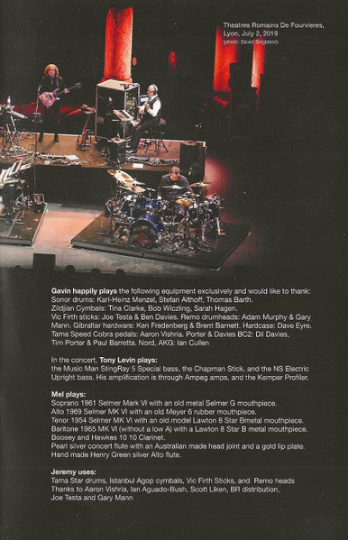 The Elements Tour Box 2021 - King Crimson