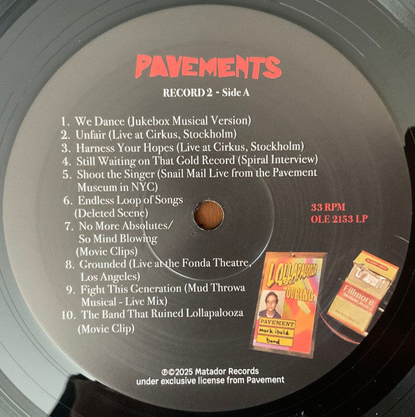 Pavements (Original Soundtrack) - Pavement