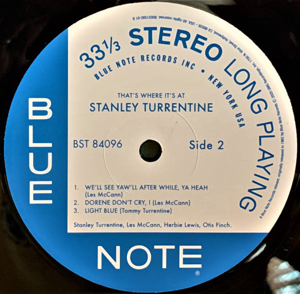 That's Where It's At - Turrentine, Stanley