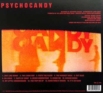 Psychocandy (40th Anniversary Edition) - Jesus & Mary Chain
