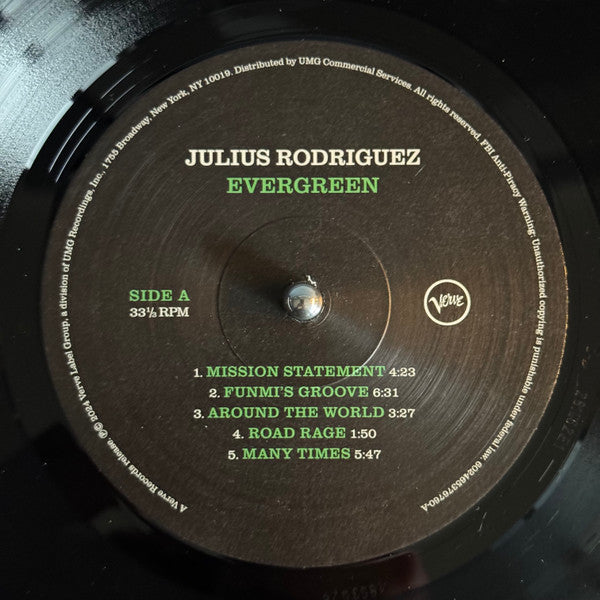 Evergreen - Rodriguez, Julius