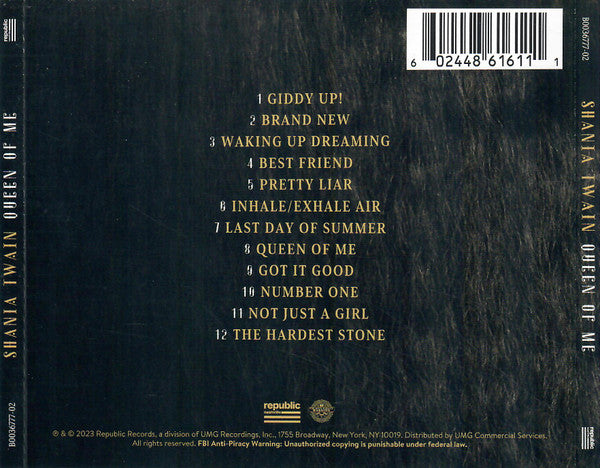 Queen Of Me - Twain, Shania