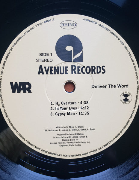 Deliver The Word - War