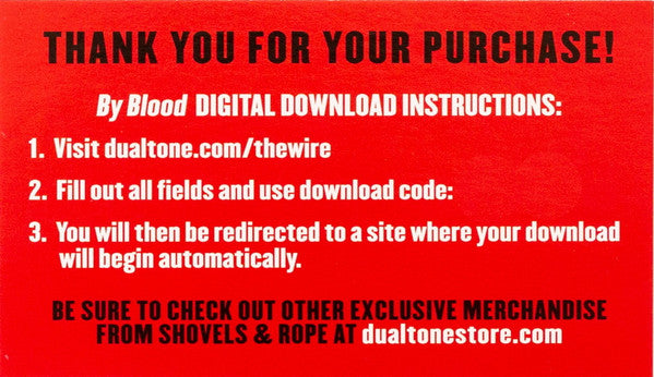 By Blood - Shovels And Rope