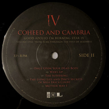 Good Apollo I'M Burning Star Iv Volume One: From F - Coheed And Cambria