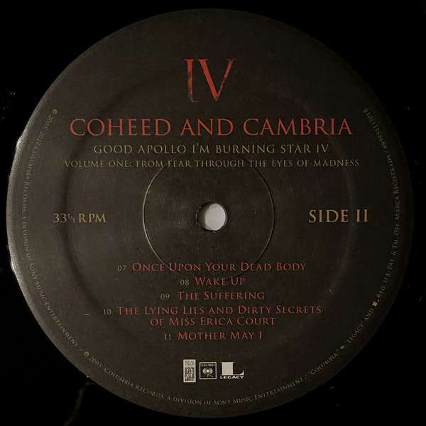 Good Apollo I'm Burning Star IV | Volume One: From - Coheed And Cambria
