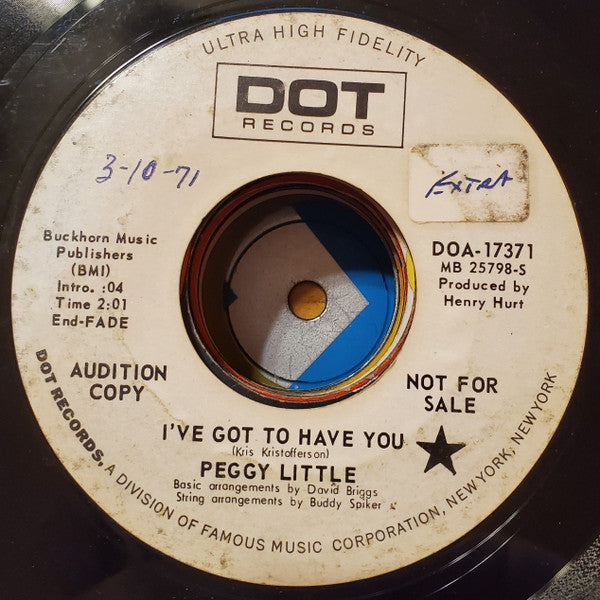 I'Ve Got To Have You - Little, Peggy