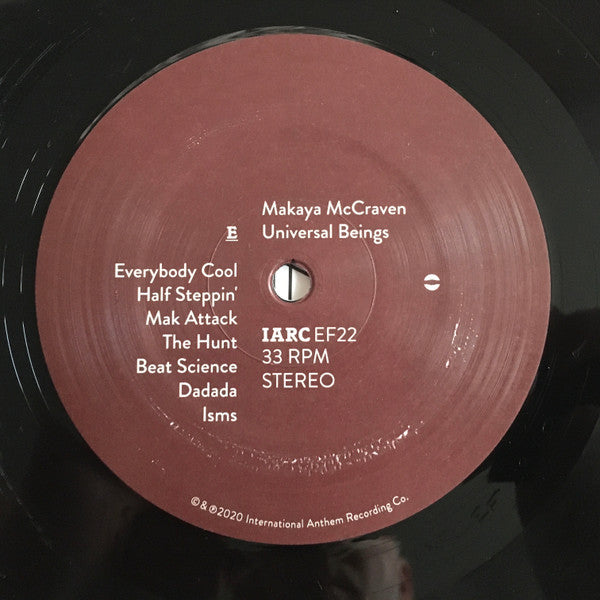Universal Beings E&F Sides - Mccraven, Makaya