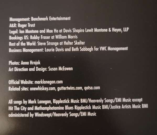 Bubblegum - Lanegan, Mark Band