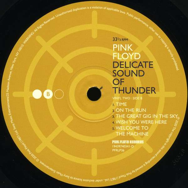Delicate Sound Of Thunder: Remastered [3LP] - Pink Floyd