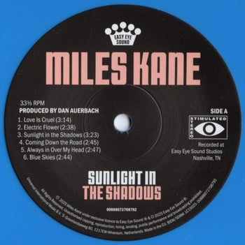 Sunlight In The Shadows - Kane, Miles