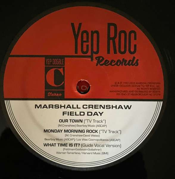 Field Day - Marshall Crenshaw