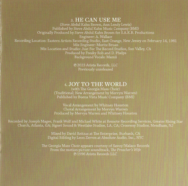 I Go To The Rock - Houston, Whitney