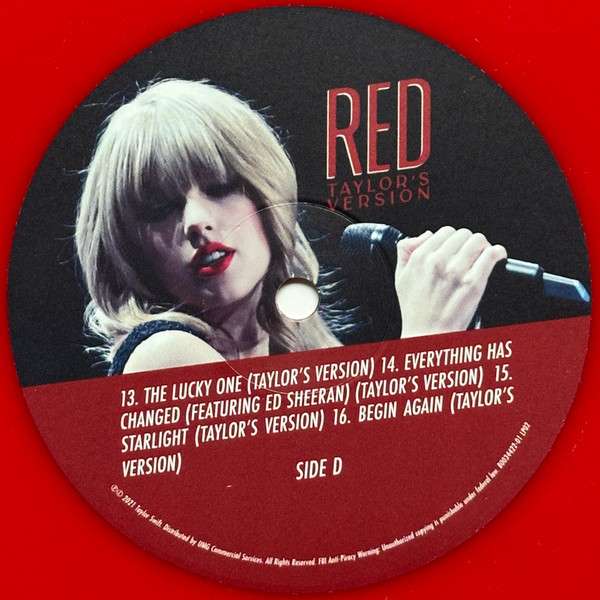 Red (Taylor's Version) - Swift, Taylor