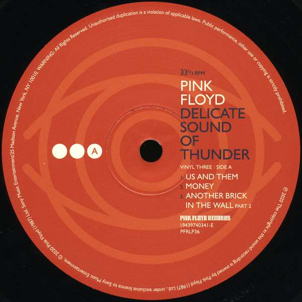 Delicate Sound Of Thunder: Remastered [3LP] - Pink Floyd