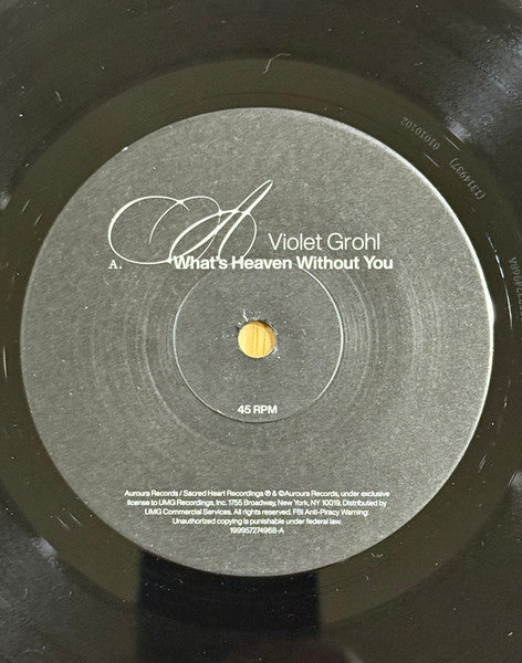 WHAT'S HEAVEN WITHOUT YOU / SWALLOWTAIL - VIOLET GROHL