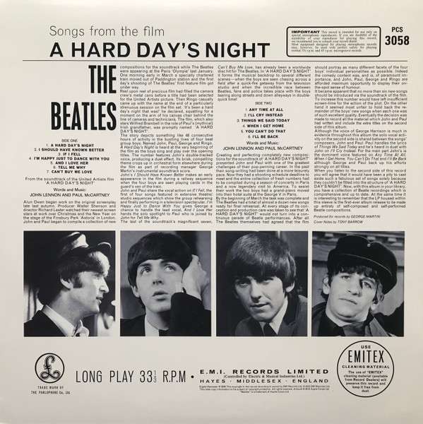 A Hard Day's Night - Beatles