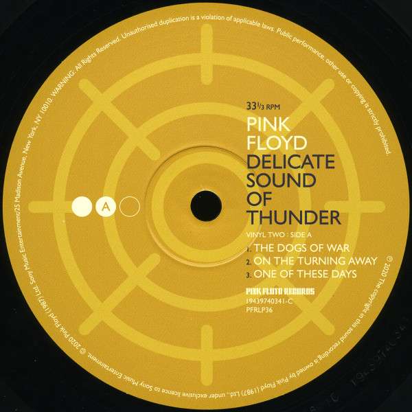 Delicate Sound Of Thunder: Remastered [3LP] - Pink Floyd