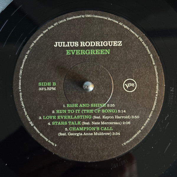 Evergreen - Rodriguez, Julius